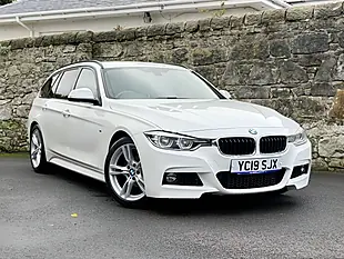 Used 2019 BMW 3 Series M Sport White - Interior and Exterior details 20