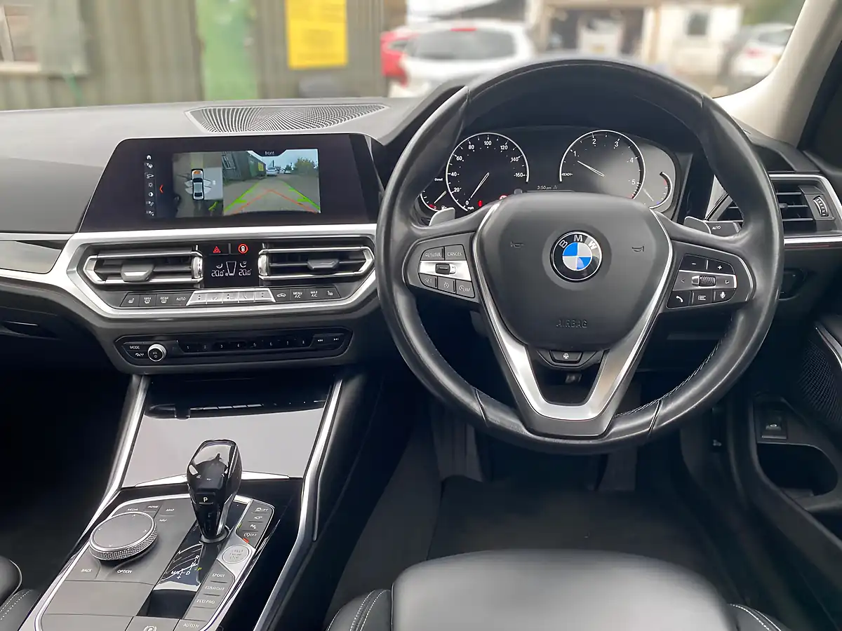 Used 2019 BMW 3 Series Sport Xdrive Grey - Interior and Exterior details 6
