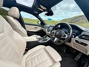 Used 2019 BMW 330d M Sport Blue - Interior and Exterior details 2
