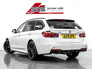 Used 2019 BMW 335d M Sport Shadow Edition Alpine White - Interior and Exterior details 3