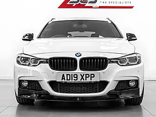Used 2019 BMW 335d M Sport Shadow Edition Alpine White - Interior and Exterior details 5