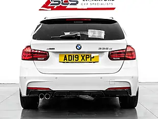 Used 2019 BMW 335d M Sport Shadow Edition Alpine White - Interior and Exterior details 6