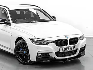 Used 2019 BMW 335d M Sport Shadow Edition Alpine White - Interior and Exterior details 9