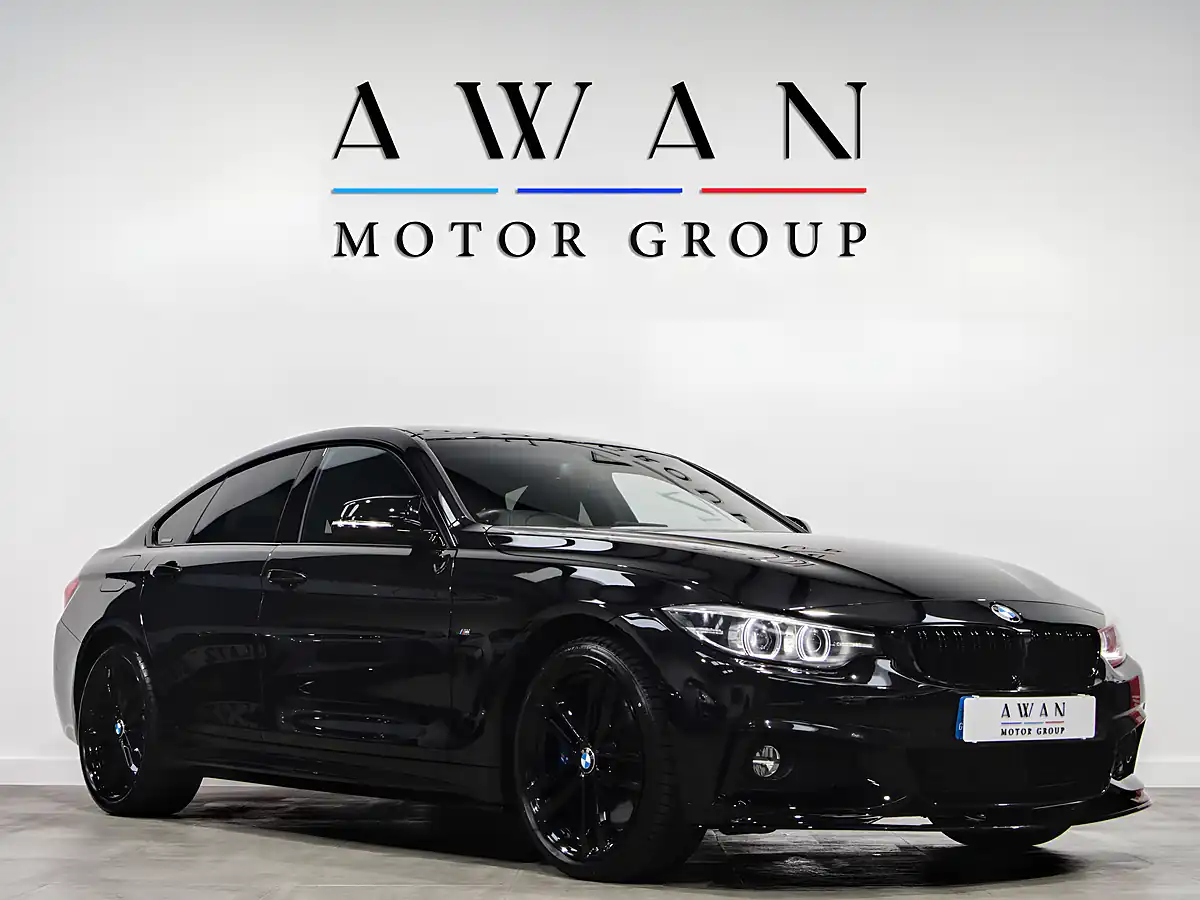 Used 2019 BMW 4 Series Gran Coupe M Sport Black - Front View