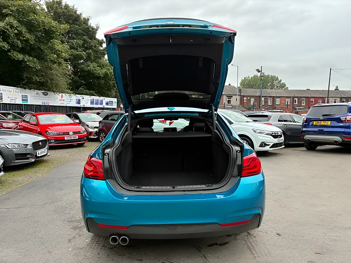 Used 2019 BMW 4 Series Gran Coupe M Sport Blue - Interior and Exterior details 10