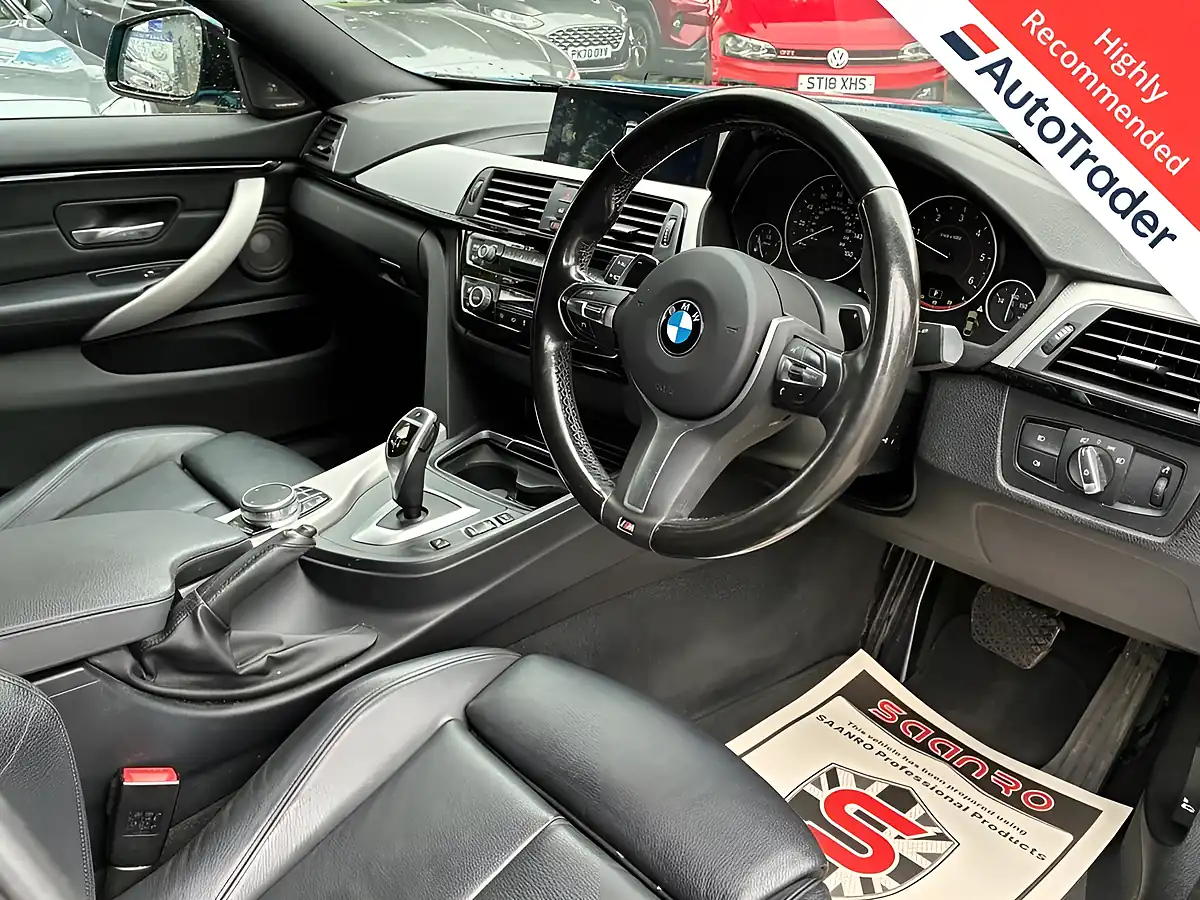 Used 2019 BMW 4 Series Gran Coupe M Sport Blue - Interior and Exterior details 2