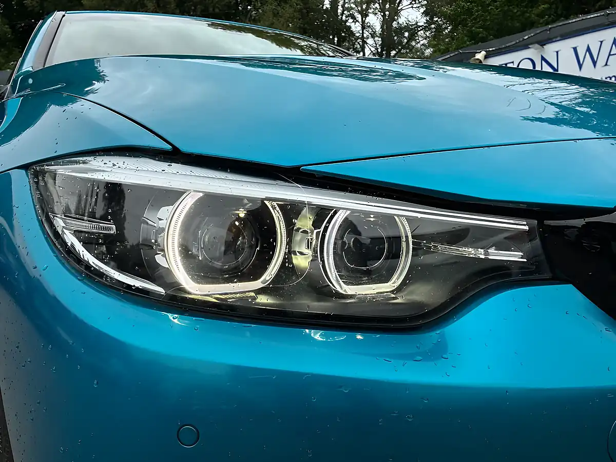 Used 2019 BMW 4 Series Gran Coupe M Sport Blue - Interior and Exterior details 5