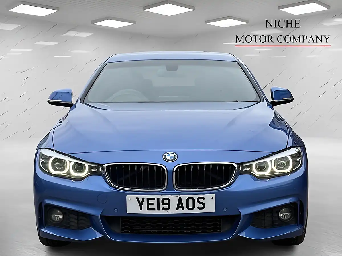 Used 2019 BMW 4 Series Gran Coupe M Sport Estoril Blue Metallic - Interior and Exterior details 2