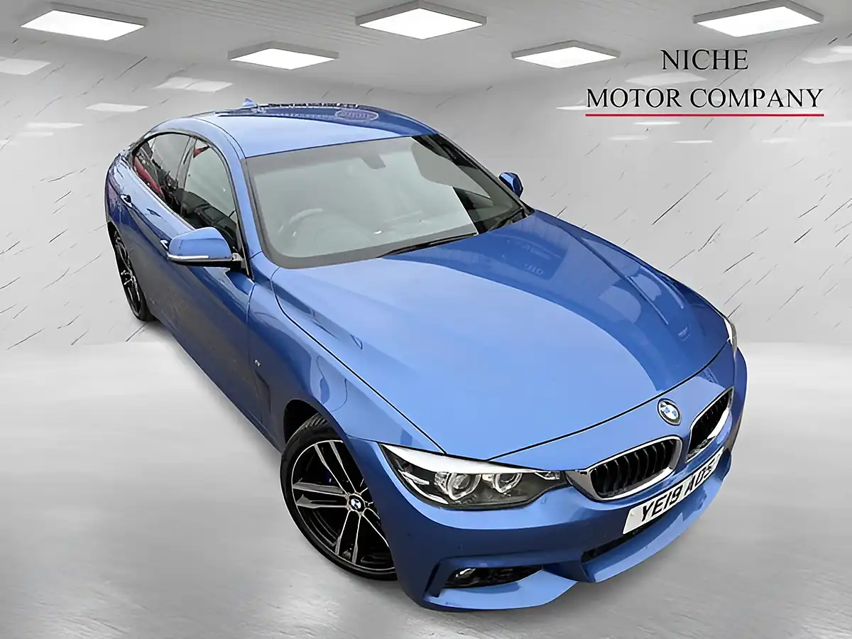 Used 2019 BMW 4 Series Gran Coupe M Sport Estoril Blue Metallic - Interior and Exterior details 7