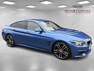 Used 2019 BMW 4 Series Gran Coupe M Sport Estoril Blue Metallic - Interior and Exterior details 8