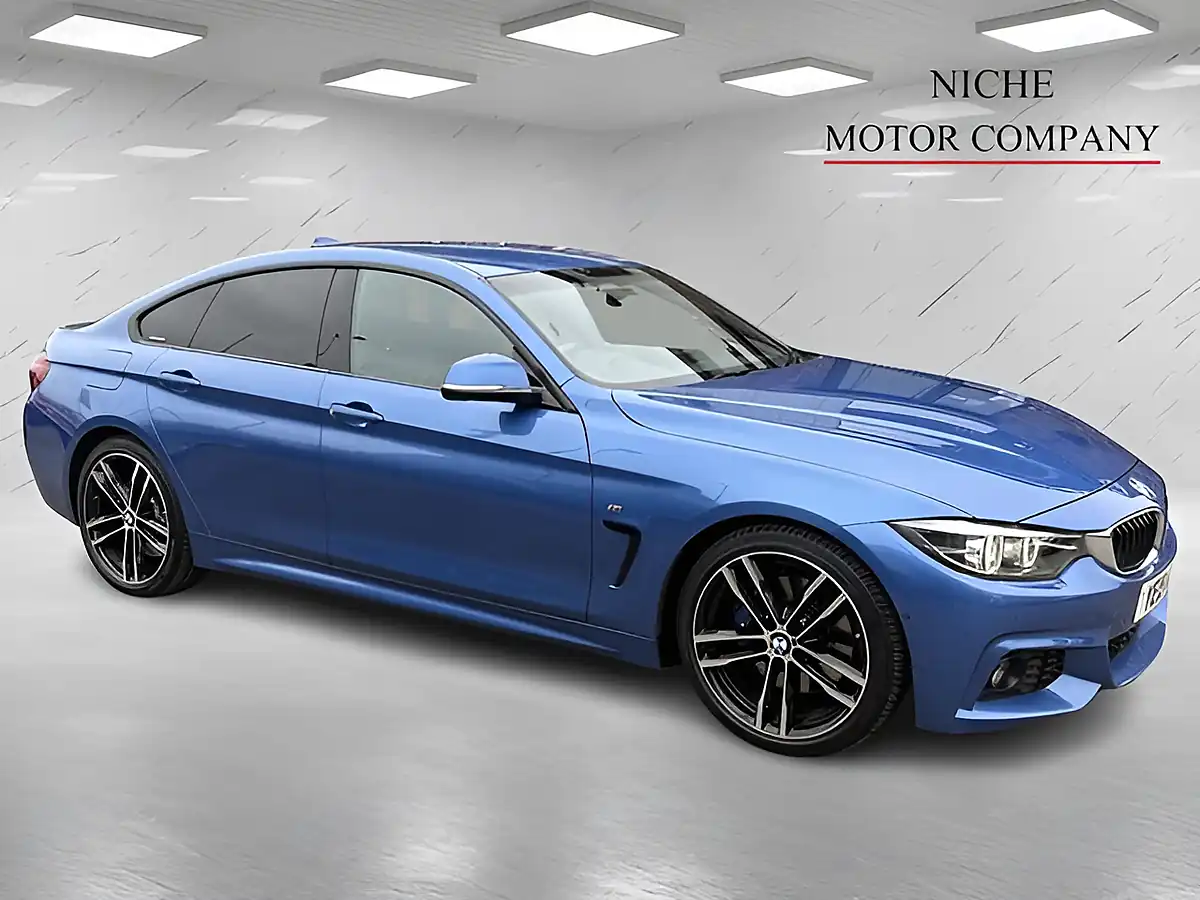 Used 2019 BMW 4 Series Gran Coupe M Sport Estoril Blue Metallic - Interior and Exterior details 8