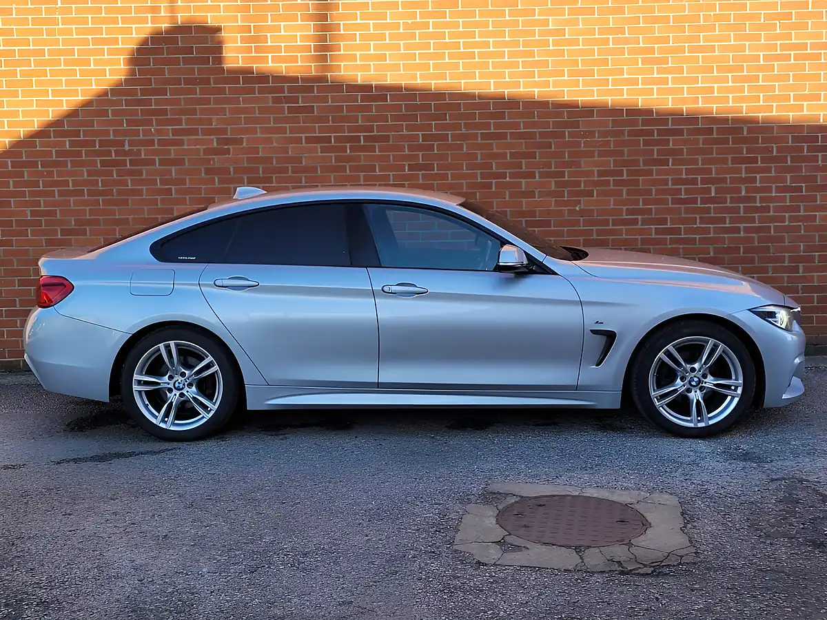 Used 2019 BMW 4 Series Gran Coupe M Sport Glacier Silver - Interior and Exterior details 7