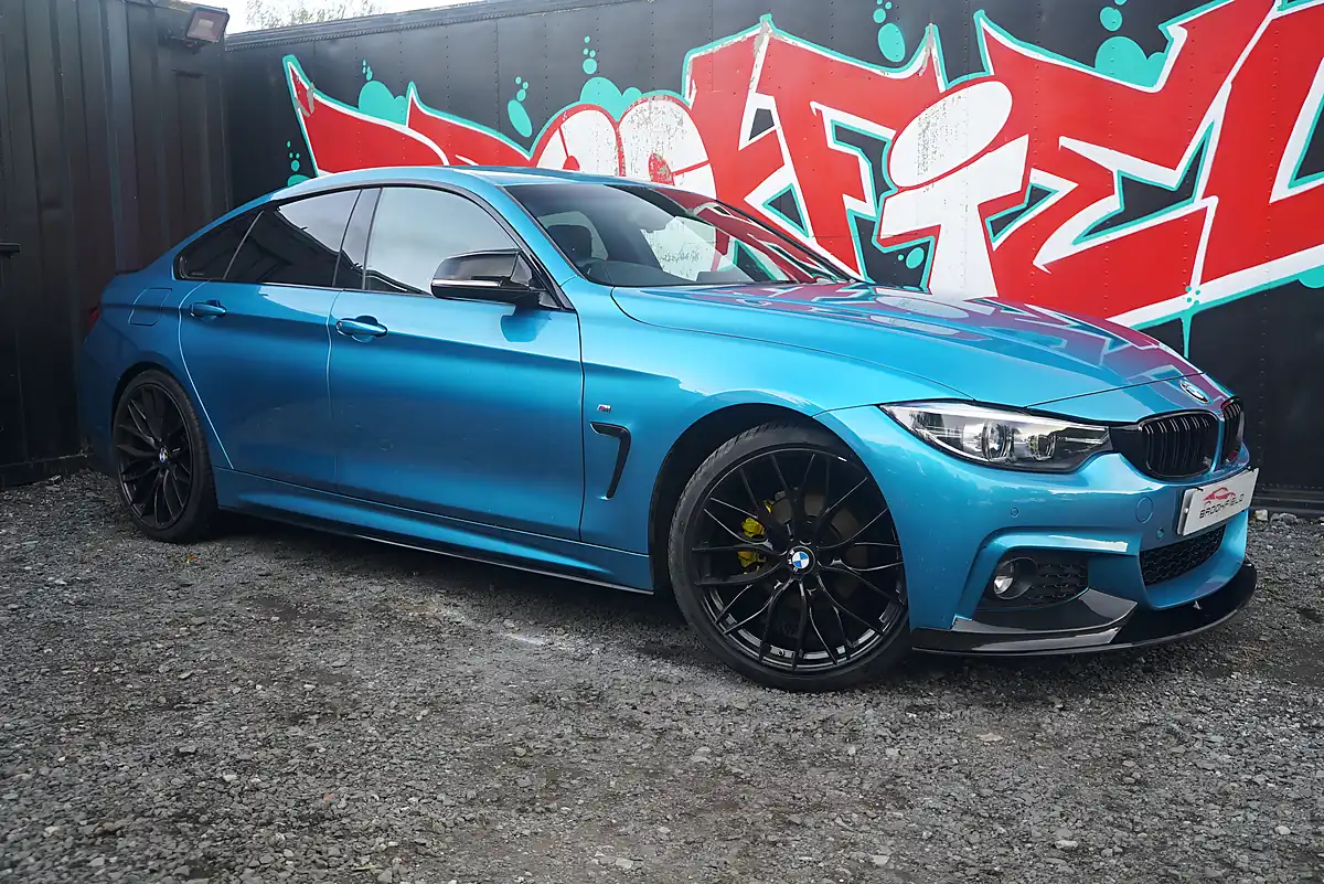 Used 2019 BMW 4 Series Gran Coupe M Sport Snapper Rocks Blue - Interior and Exterior details 11