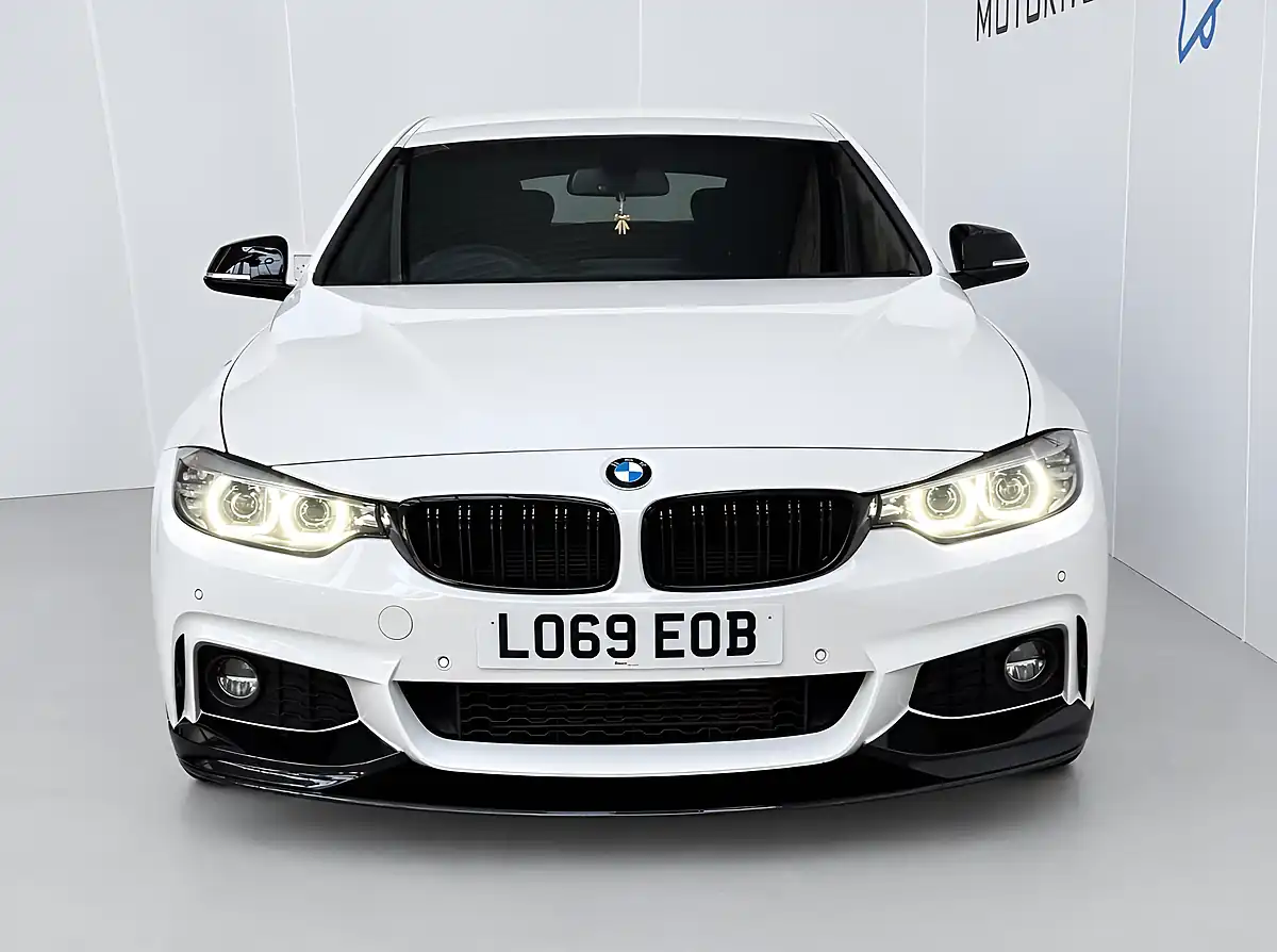 Used 2019 BMW 4 Series Gran Coupe M Sport White - Interior and Exterior details 2