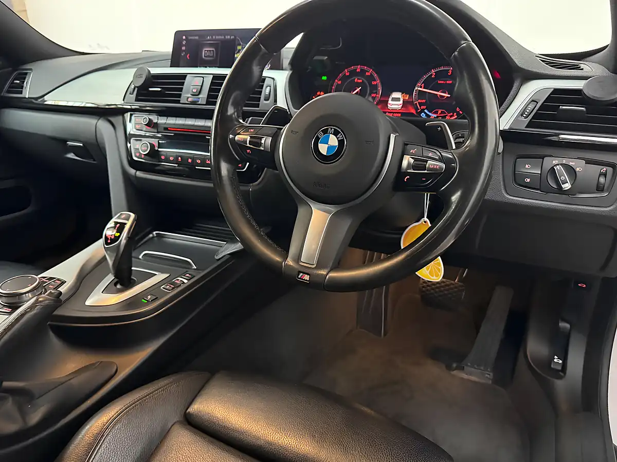 Used 2019 BMW 4 Series Gran Coupe M Sport White - Interior and Exterior details 3