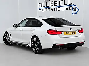Used 2019 BMW 4 Series Gran Coupe M Sport White - Interior and Exterior details 4