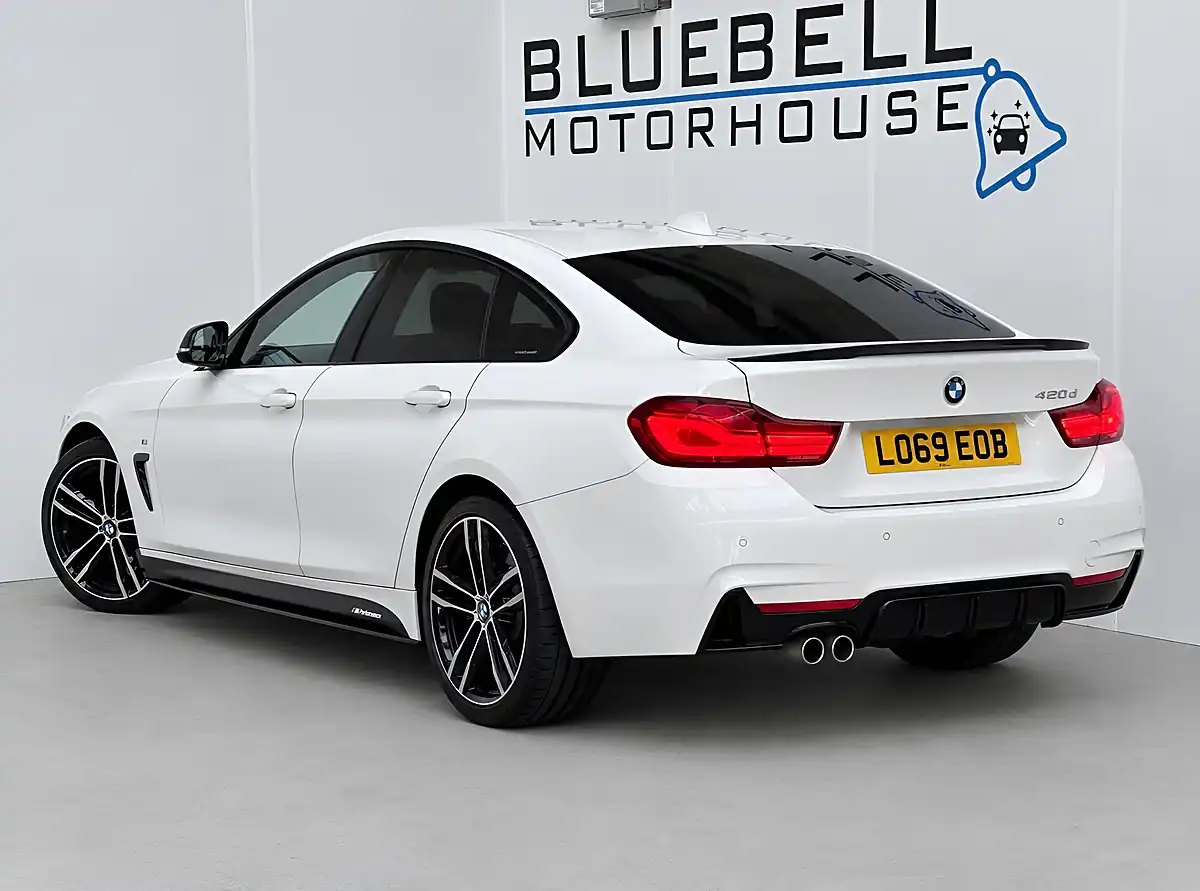 Used 2019 BMW 4 Series Gran Coupe M Sport White - Interior and Exterior details 4