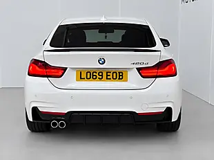 Used 2019 BMW 4 Series Gran Coupe M Sport White - Interior and Exterior details 5