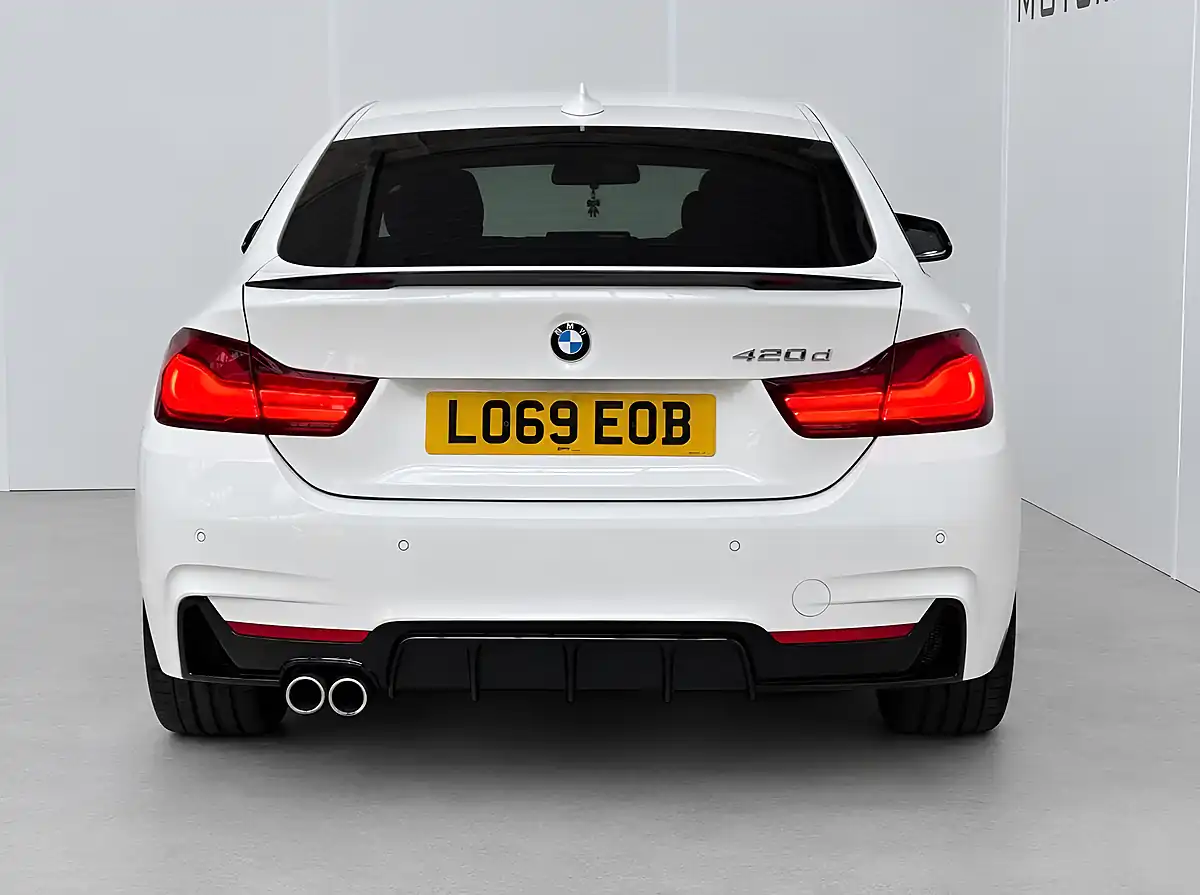 Used 2019 BMW 4 Series Gran Coupe M Sport White - Interior and Exterior details 5