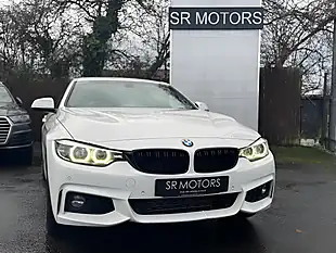 Used 2019 BMW 4 Series Gran Coupe M Sport White - Interior and Exterior details 2