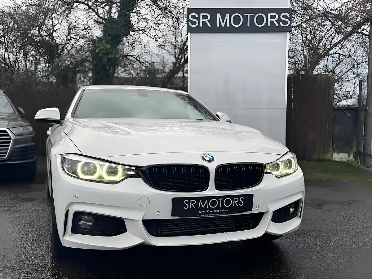 Used 2019 BMW 4 Series Gran Coupe M Sport White - Interior and Exterior details 2