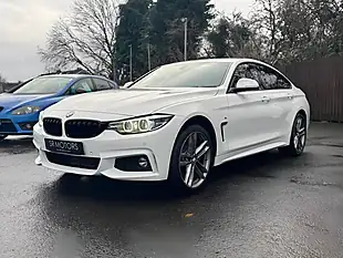 Used 2019 BMW 4 Series Gran Coupe M Sport White - Interior and Exterior details 3
