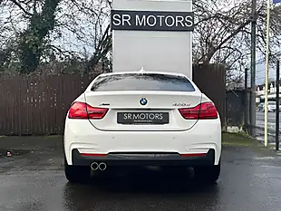 Used 2019 BMW 4 Series Gran Coupe M Sport White - Interior and Exterior details 5