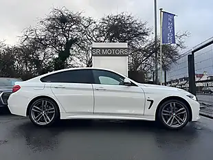 Used 2019 BMW 4 Series Gran Coupe M Sport White - Interior and Exterior details 6