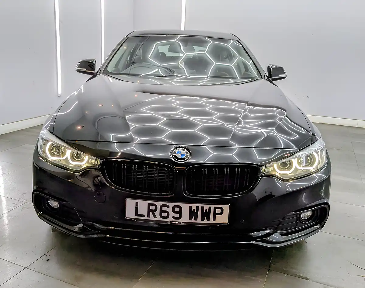 Used 2019 BMW 4 Series Gran Coupe Sport Black - Interior and Exterior details 2