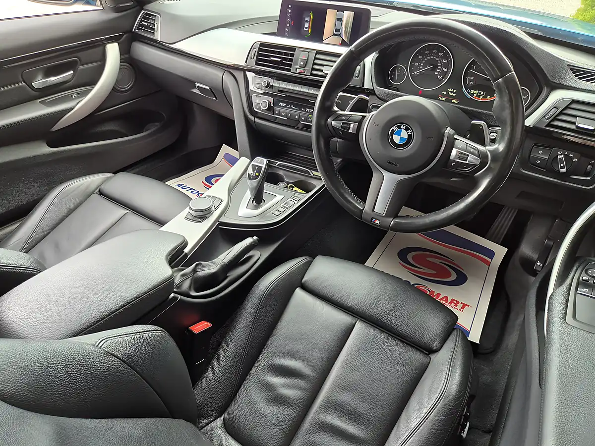 Used 2019 BMW 4 Series M Sport Blue - Interior and Exterior details 10
