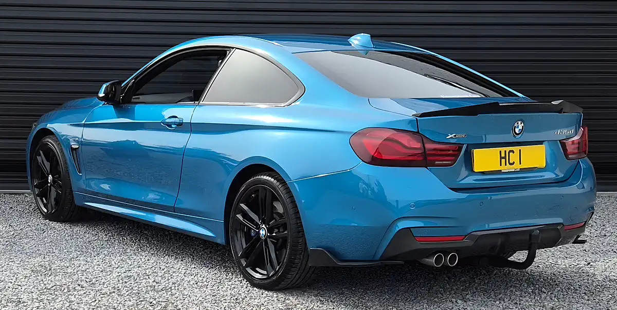 Used 2019 BMW 4 Series M Sport Blue - Interior and Exterior details 2