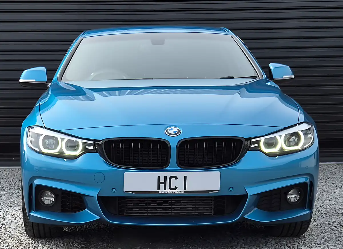 Used 2019 BMW 4 Series M Sport Blue - Interior and Exterior details 3