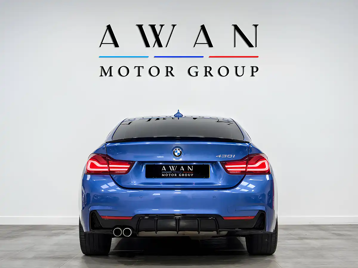 Used 2019 BMW 4 Series M Sport Estoril Blue - Interior and Exterior details 5