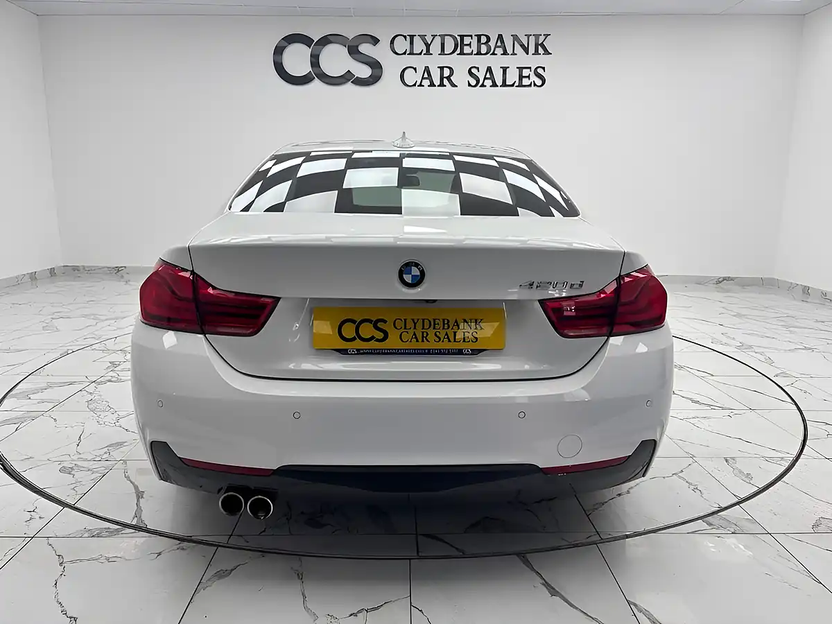 Used 2019 BMW 4 Series M Sport White - Interior and Exterior details 4