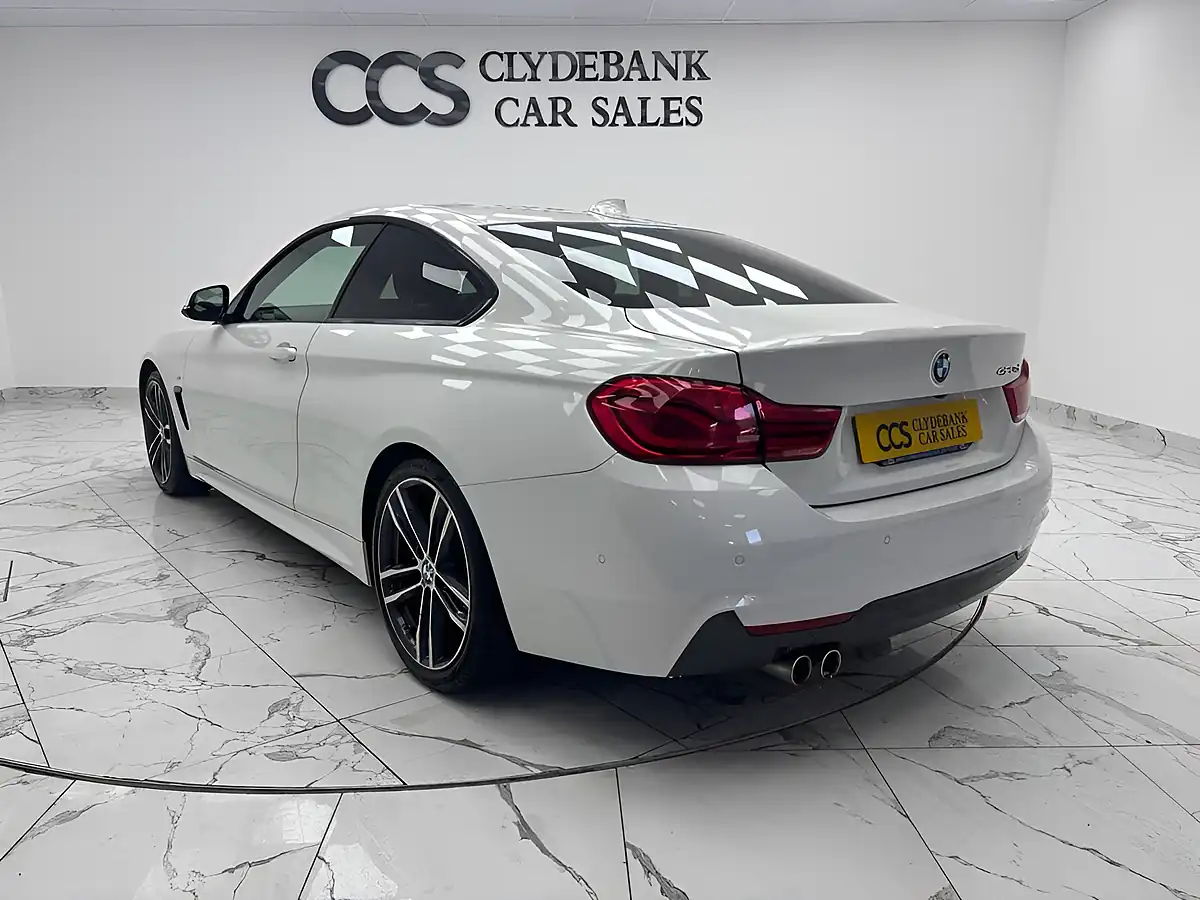 Used 2019 BMW 4 Series M Sport White - Interior and Exterior details 5