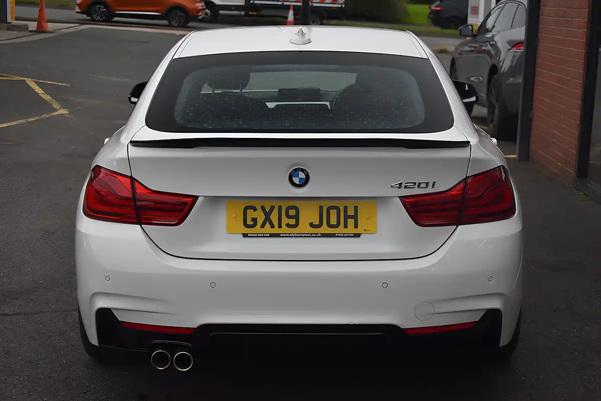 Used 2019 BMW 420i M Sport Alpine White - Interior and Exterior details 6