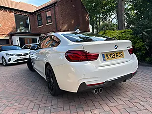 Used 2019 BMW 420i M Sport White - Interior and Exterior details 4