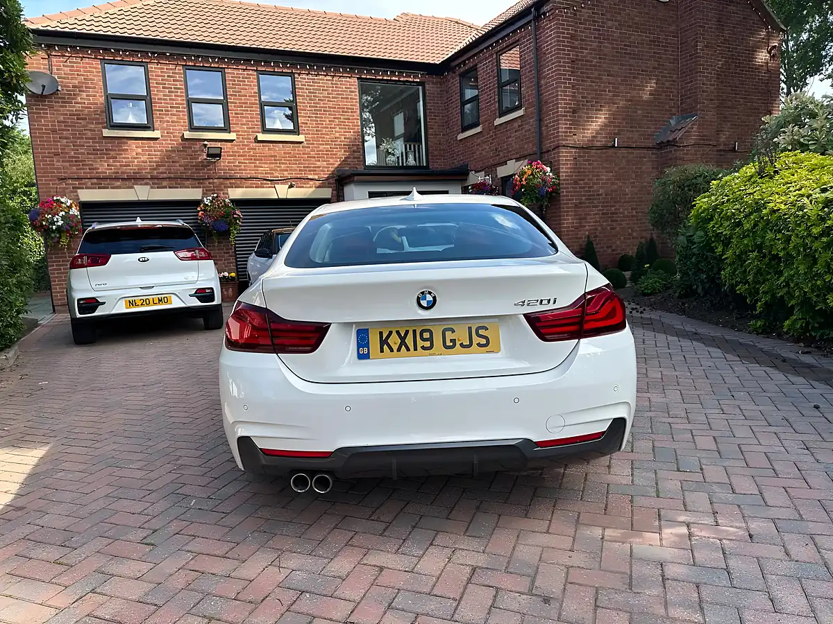 Used 2019 BMW 420i M Sport White - Interior and Exterior details 5