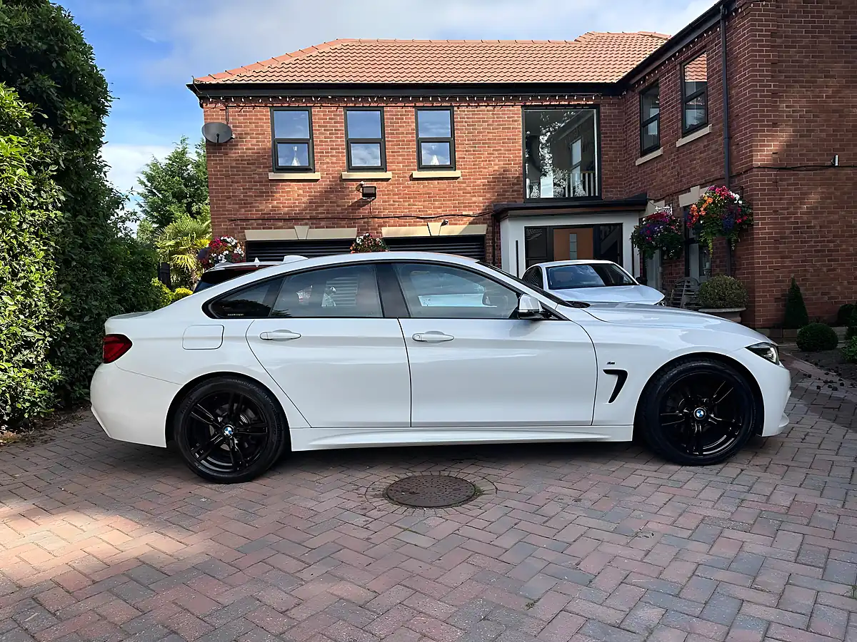 Used 2019 BMW 420i M Sport White - Interior and Exterior details 6