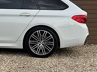 Used 2019 BMW 5 Series M Sport Alpine White - Interior and Exterior details 12