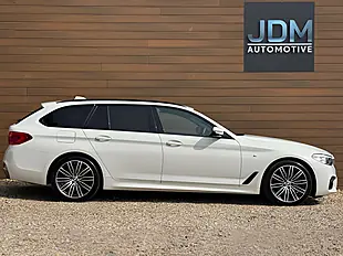 Used 2019 BMW 5 Series M Sport Alpine White - Interior and Exterior details 2