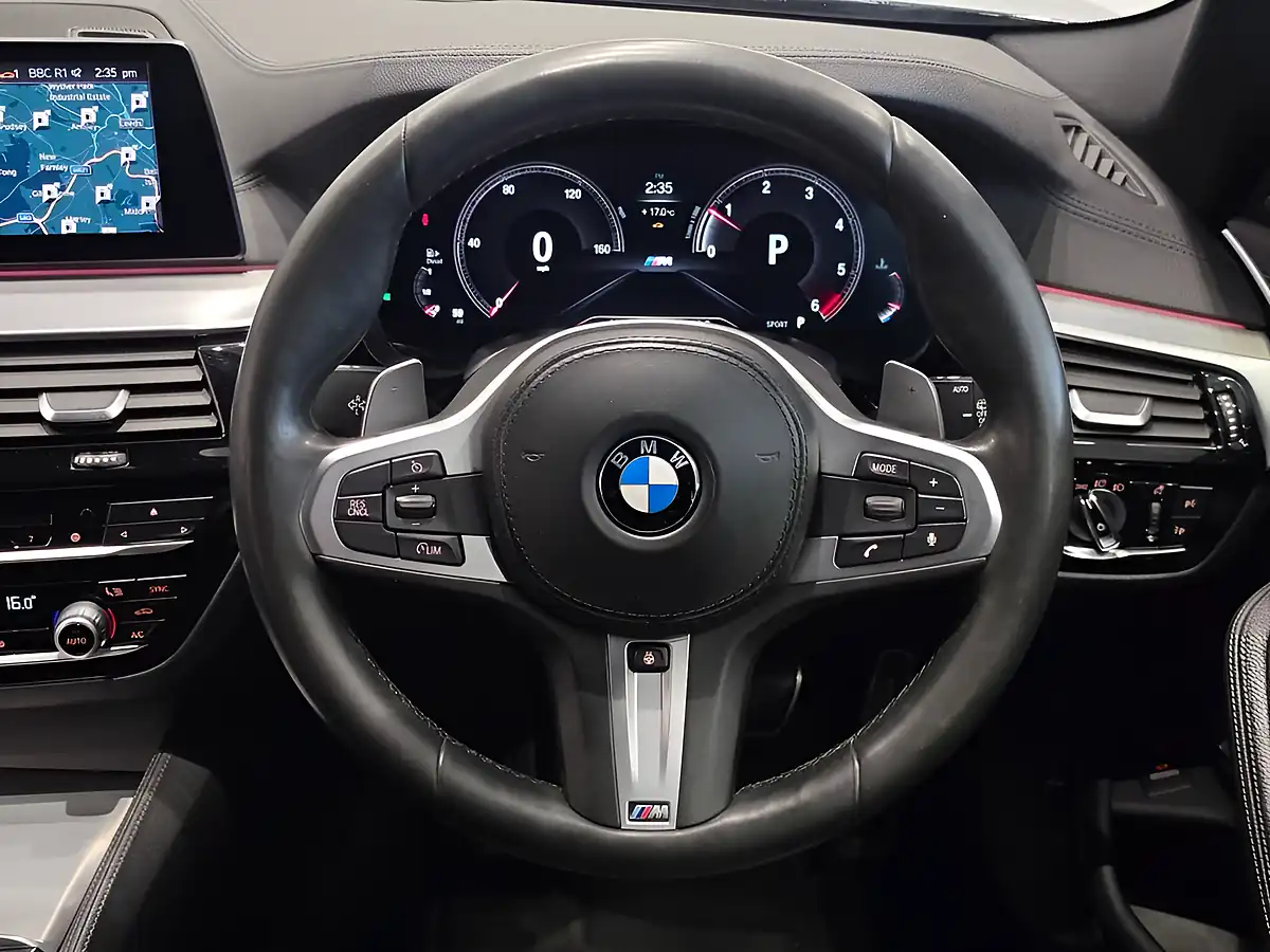 Used 2019 BMW 5 Series M Sport Black - Interior and Exterior details 12