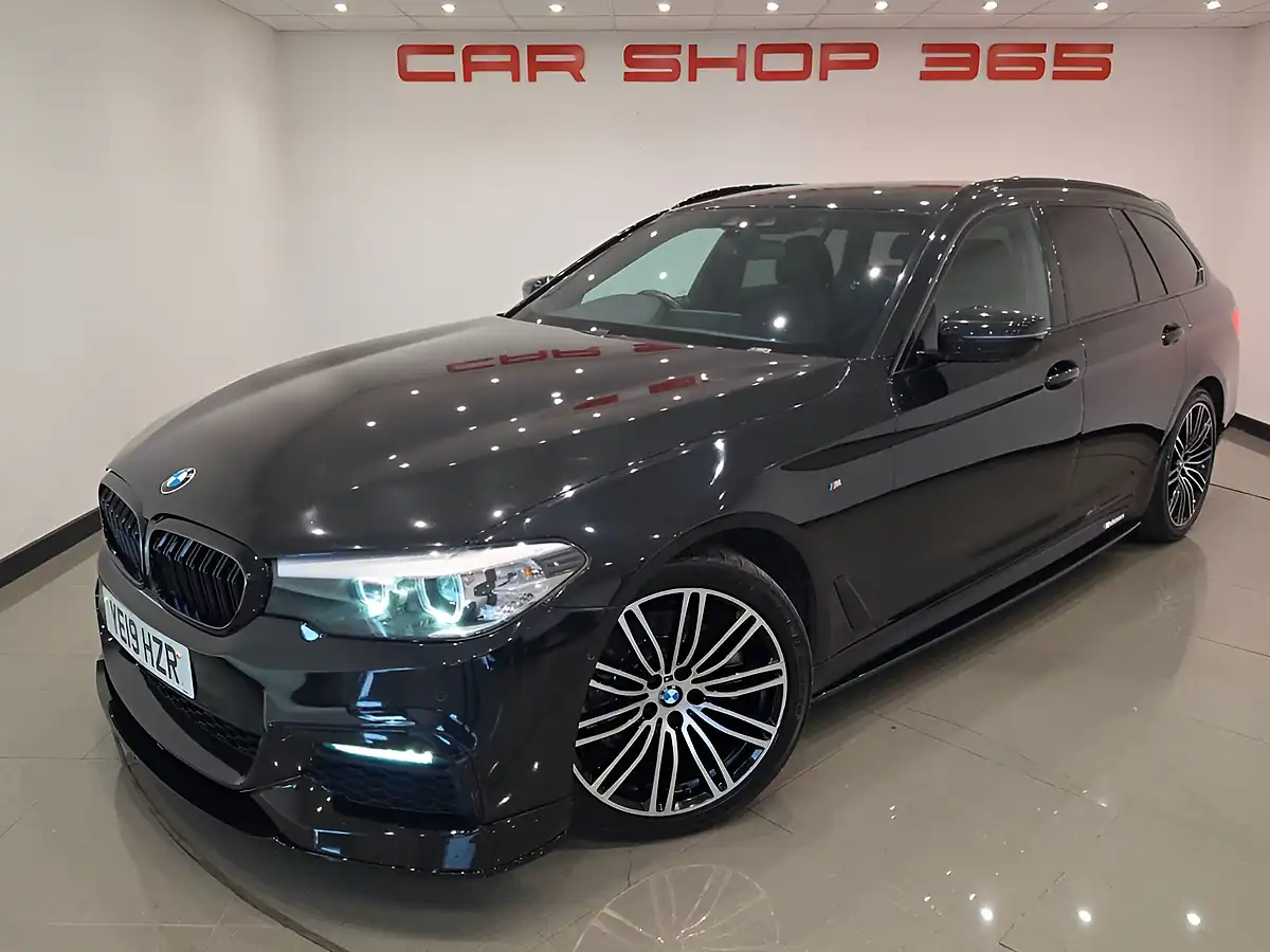 Used 2019 BMW 5 Series M Sport Black - Interior and Exterior details 16