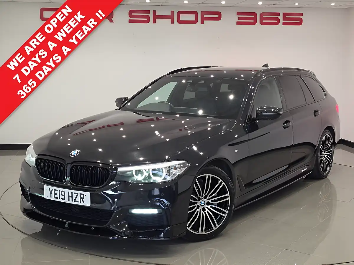 Used 2019 BMW 5 Series M Sport Black - Interior and Exterior details 2