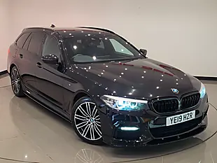Used 2019 BMW 5 Series M Sport Black - Interior and Exterior details 8
