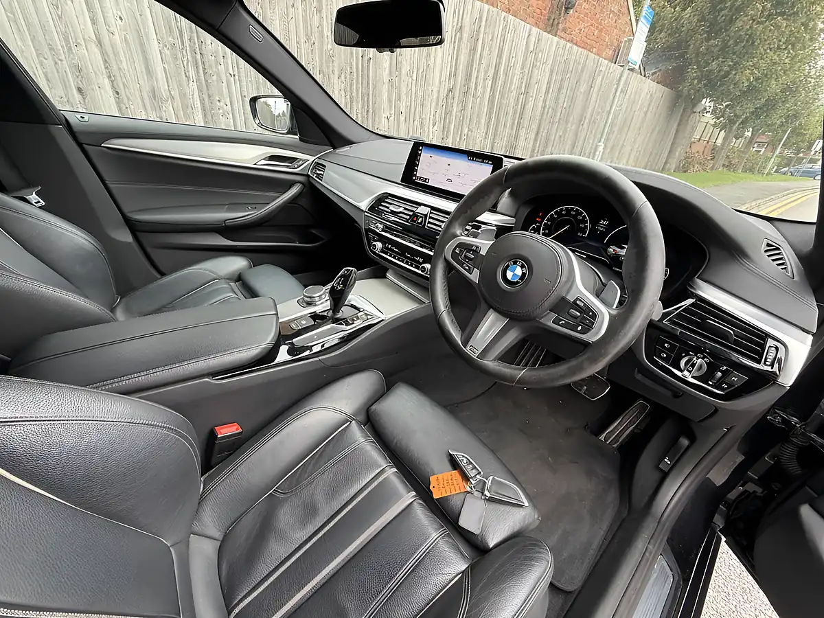Used 2019 BMW 5 Series M Sport Black - Interior and Exterior details 10
