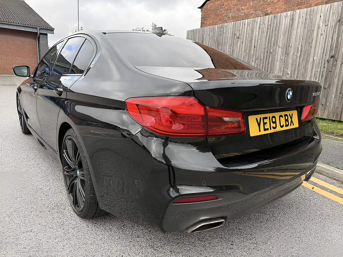 Used 2019 BMW 5 Series M Sport Black - Interior and Exterior details 4
