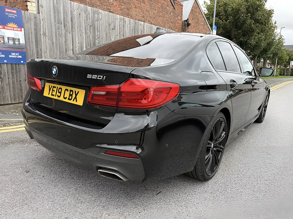 Used 2019 BMW 5 Series M Sport Black - Interior and Exterior details 6