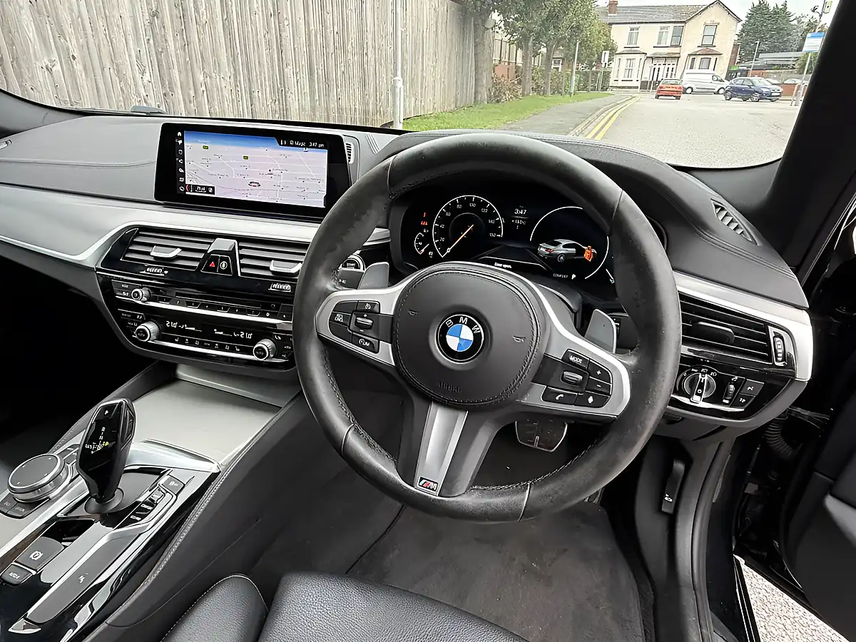 Used 2019 BMW 5 Series M Sport Black - Interior and Exterior details 9