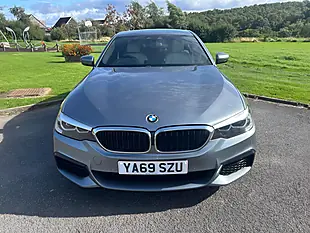 Used 2019 BMW 5 Series M Sport Blue - Interior and Exterior details 2